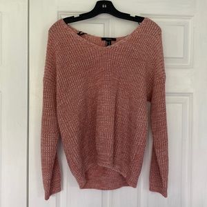 Forever 21 Salmon Sweater Size Small